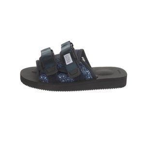 SUICOKE Canvas Paisley Print Slides